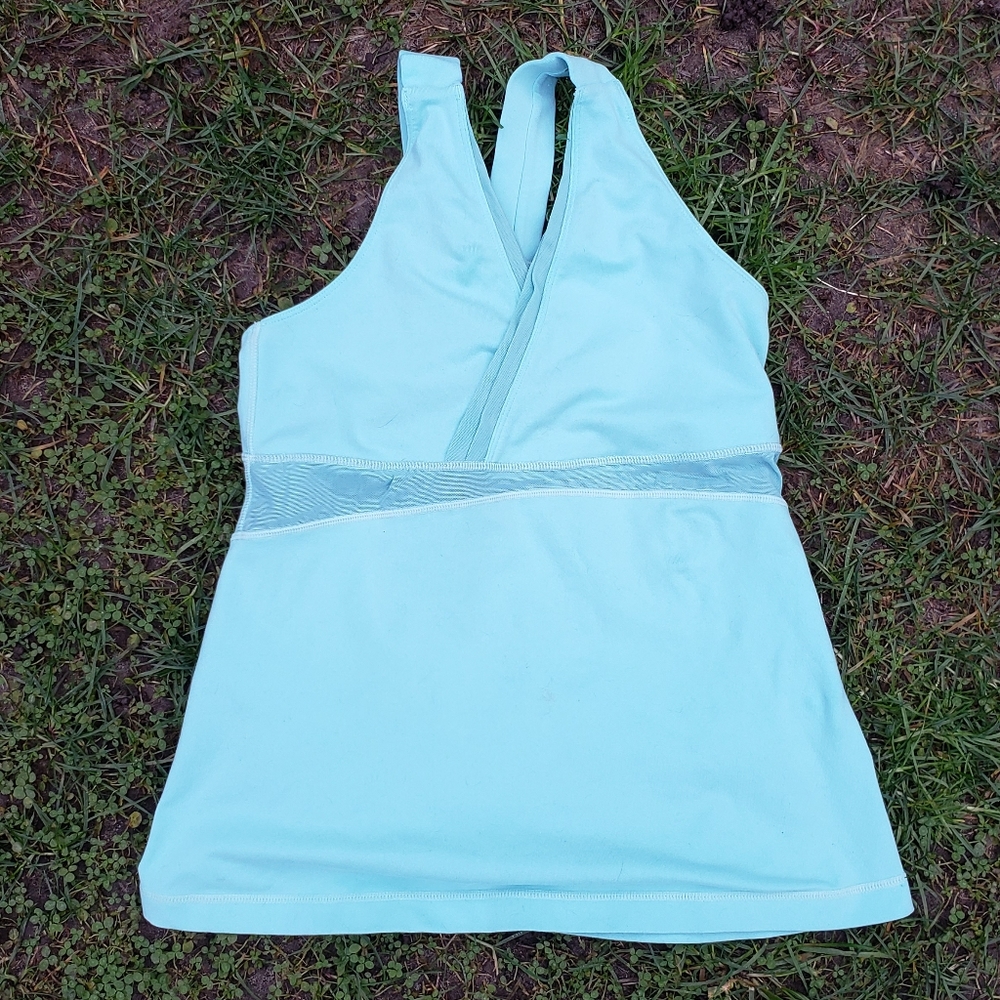 Lululemon Breathable Mesh Yoga Top